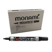 ราคา MONAMI ปากกามาร์คเกอร์ รุ่น X1029120100 สีดำ ขนาด 2 มม. (แพ็ค 12 ด้าม) (1010011)