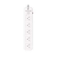 ราคา NATAKU ปลั๊กไฟ 10 เมตร รุ่น T950 สีขาว (5 ช่อง, 2300 วัตต์) (YD21336)