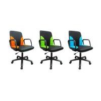 ราคา ITK เก้าอี้สำนักงาน พนักพิงต่ำ รุ่น TK-333 ขนาด W55 x D59 x H90 ซม. ปรับระดับสูง-ต่ำได้ (YD22420)