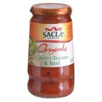 ราคา SACLA ITALIA พาสต้าซอสมะเขือเทศเชอร์รี่และใบโหระพา ขนาด 420 กรัม (YD22652)