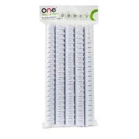ราคา ONE สันห่วง 51 มม. รุ่น Home&amp;Office สีขาว (แพ็ค 10 อัน) (7001891)