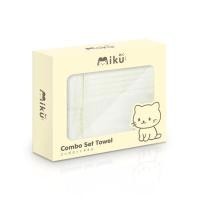 ราคา MIKU ชุดเซ็ตผ้าขนหนู รุ่น CW-310 สีครีม (ชุด 2 ชิ้น) (YD08980)