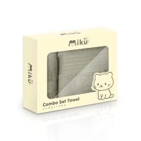 ราคา MIKU ชุดเซ็ตผ้าขนหนู รุ่น CW-310 สีน้ำตาล (YD08961)