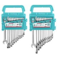 ราคา Total ประแจปากตายข้างแหวนฟรี + พับได้ รุ่น THT103RK246 โทเทิล THT103RK246 ชุด (YD24035)