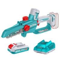 ราคา TOTAL เลื่อยโซ่ บาร์ 6 นิ้ว ไร้สาย รุ่น TGSLI20561 20V พร้อมแบตเตอรี่และแท่นชาร์จ (YD22296)