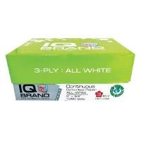 ราคา IQ กระดาษต่อเนื่องเคมีขาว ขนาด 9x5.5 นิ้ว 3 ชั้น (5005342)