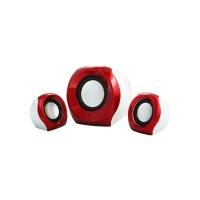 ราคา MACNUS ลำโพงคอมพิวเตอร์ รุ่น ADL-S085 สีขาว/แดง กำลังไฟ 11 วัตต์ (YD21833)