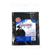 ราคา SAGOONO ถุงขยะหนา สีดำ ขนาด 40x60 นิ้ว แพ็ค 1 กก. (0010397)