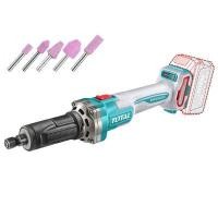 ราคา TOTAL เครื่องเจียร์แม่พิมพ์ คอยาว รุ่น TDGLI2001 20V ขนาดหัวจับ 6MM/1/4'' พร้อมหินเจียร์นัย 5 ชิ้น (YD22389)