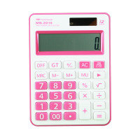 ราคา MACNUS เครื่องคิดเลข 12หลัก รุ่น MN-2015 สีชมพู (YD21780)