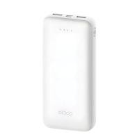 ราคา ELOOP แบตเตอรี่สำรองพกพาสำหรับมือถือ ความจุ 20000 mAh รุ่น E34 สีขาว, อลูมิเนียม ชิ้น (YD09360)