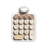 ราคา MOFII แป้นพิมพ์ตัวเลขพร้อมน้องหมีไร้สาย รุ่น K520 สีครีม (YD24621)