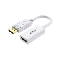 ราคา UNITEK อะแดปเตอร์ DisplayPort 4K 30Hz เป็น HDMI 1.4 สีขาว (YD24858)