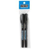 ราคา YOYA ปากกาเขียนแผ่นซีดี รุ่น 1101 สีดำ ขนาด 2 หัว (แพ็ค 2 ด้าม) (1000880)