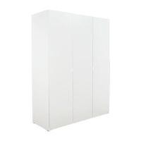 ราคา INDEX LIVING MALL ตู้เสื้อผ้า 3 บาน รุ่นวาซิม สีขาว ขนาด 150x58.6x200 ซม. (YA26985)