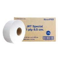 ราคา RIVERPRO กระดาษชำระม้วนใหญ่ 1 ชั้น รุ่น Special ยาว 600 เมตร (12 ม้วน/ลัง) (0A00537)