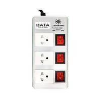 ราคา ปลั๊กไฟ 3 ช่อง 3 สวิทซ์ 16A DATA HMDW3656M3S (8004398)