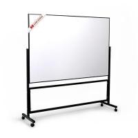 ราคา SIAM BOARD กระดานไวท์บอร์ด ขาตั้ง 1 หน้า OFMS0022 กรอบดำ ขนาด 60x90 ซม. (Y010494)
