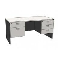 ราคา MO-TECH โต๊ะทำงาน รุ่น 2D1823 ขนาด 1800x800x750 มม. สีไวท์วูดสลับเทาเข้ม (YA03023)
