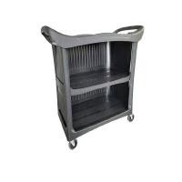 ราคา HORECAT รถเข็นเก็บจาน รุ่น PREMIUM สีดำ ขนาด 111.5x52.4x94 ซม. รับน้ำหนัก 150 กก. (YA17264)