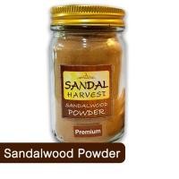 ราคา SANDALHARVEST ผงไม้จันทร์หอม เกรดพิเศษ หอมอโรม่า แท้ 100% นำเข้าจากอินเดีย ขนาด 50 กรัม (YB76110)