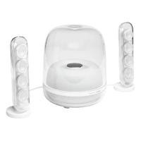 ราคา HARMAN KARDON ลำโพงบลูทูธ รุ่น SoundSticks 4 สีขาว กำลังขับ 140W (YD24067)