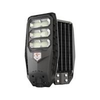 ราคา RANDY โคมไฟถนนโซล่าไลท์ 90W แบตเตอรี่ 10000MAH พร้อมแขนไฟ IP65 (แสงสว่าง 50-60 ตร.ม.) (YD24173)