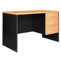ราคา โต๊ะทำงาน เชอร์รี่-ดำ MONO TWC1202-60F (A002171)
