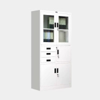 ราคา ตู้เก็บเอกสารเหล็ก บานเปิดผสม 3 ลิ้นชัก ขนาด 3 ฟุต ไอคอนิค รุ่น ICO-CKO331 สีขาว เก็บของได้หลากหลาย ดีไซน์สวยงาม (YA05379)