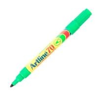 ราคา ARTLINE ปากกามาร์คเกอร์ หัวแหลม หมึกกันน้ำ สีเขียว (1 ด้าม) (1080134)