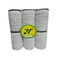 ราคา ยางยืด YUVATEX รุ่น โครเชต์ 4 มม. สีขาว 6 ม้วน/แพ็ค (Y049620)
