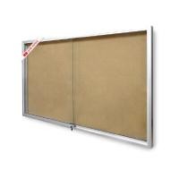 ราคา บอร์ดติดประกาศตู้กระจก ไม้ก๊อก Siam Board OFMS0158 ขนาด 90x120 ซม. (Y058114)