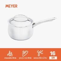 ราคา หม้อมีด้ามจับสแตนเลส มาพร้อมฝาปิด SAUCEPAN (73285-T) Meyer Bella Classico สีเงิน 16 ซม. (Y067364)