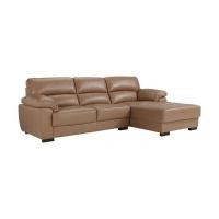 ราคา INDEX LIVING MALL โซฟาหนัง L-Shape ด้านซ้าย รุ่นโมเร็ตโต้ - สีน้ำตาลอ่อน (Y082789)