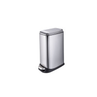 ราคา ถังขยะสแตนเลส แบบมีเท้าเหยียบ ความจุ 12 ลิตร soft close COMBI WARE (Y088411)