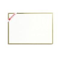 ราคา SIAM BOARD กระดานไวท์บอร์ด OFMS0266 120x180 ซม. กรอบสีทอง (Y088811)