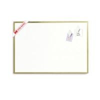 ราคา SIAM BOARD กระดานไวท์บอร์ดแม่เหล็ก OFMS0272 120x240 ซม. กรอบสีทอง (Y088817)