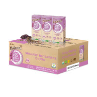 ราคา น้ำนมข้าวไรซ์เบอร์รี่ออร์แกนิก BALANCE (180ml X 36กล่อง) (Y093660)