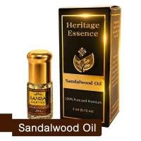 ราคา น้ำมันไม้หอมแก่นจันทร์ น้ำมันไม้จันทร์หอม หอมอโรม่า แท้ 100% SandalHarvest ขนาด 3 มล. (Y095243)