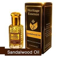 ราคา น้ำมันไม้หอมแก่นจันทร์ น้ำมันไม้จันทร์หอม หอมอโรม่า แท้ 100% SandalHarvest ขนาด 12 มล. (Y095245)