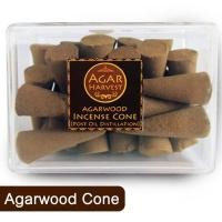 ราคา AgarHarvest ธูปปั้นไม้กฤษณา ไม้หอม ไม้มงคล (หลังกลั่นน้ำมัน) 1 กล่อง 75 กรัม (Y095499)
