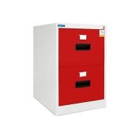 ราคา ตู้เอกเก็บสารเหล็ก 2 ลิ้นชัก SMARTFORM FC-742 สีWHR ขาวสลับแดง ตู้ (YA02029)