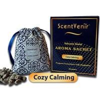 ราคา ถุงหอม ถุงหอมอโรม่า ถุงหอมปรับอากาศ ถุงเครื่องหอม กลิ่น Cozy Calming (โคซี่ คาล์มมิ่ง) จากหินภูเขาไฟ ใช้ได้นาน 1-2 เดือน (YA06812)