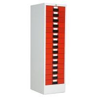 ราคา ตู้เก็บแบบฟอร์ม 15 ลิ้นชัก SMARTFORM MD-15 สีขาวสลับแดง (YA13679)