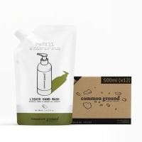 ราคา เจลล้างมือ สูตรธรรมชาติ คอมมอน กราวด์ กลิ่นโบทานิคอล (ยกลัง) 500 มล. x12 ถุงเติม กล่อง (YA16727)