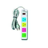 ราคา รางปลั๊กไฟ มอก. Colorful 4ช่อง 10เมตร CSC AM541MC-10m (YA17219)