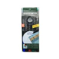 ราคา FABER-CASTELL ปากกาเขียนแผ่นใสลบไม่ได้ สีคละสี ขนาด 1 มม. (1120370)