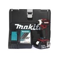 ราคา MAKITA สว่านไขควงกระแทกไร้สาย รุ่น DTD172RFAR สีแดง 18 โวลต์ (YD21803)