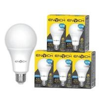 ราคา ENRICH หลอดไฟ LED BULB ECO LIFE 20W แพ็ค 5 แสงเหลือง ขั้ว E27 (YD26313)