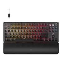 ราคา CORSAIR คีย์บอร์ดเกมมิ่งสวิตช์แม่เหล็ก รุ่น K70 PRO TKL สีดำ (แป้นพิมพ์ US) ระบบความเร็ว 8,000Hz (YD26662)